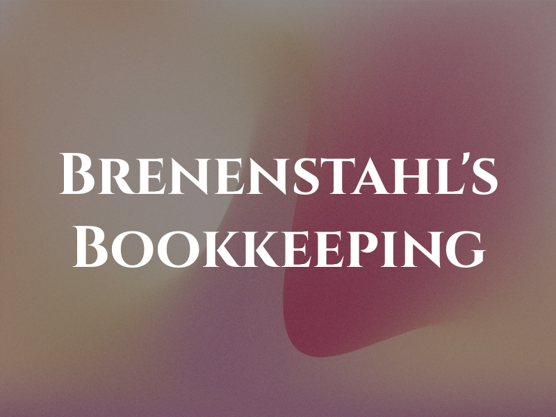 Brenenstahl's Bookkeeping