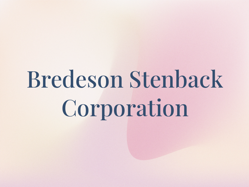 Bredeson & Stenback Corporation