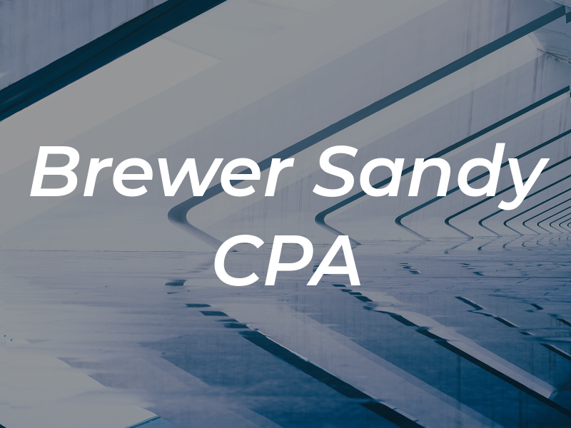 Brewer Sandy CPA