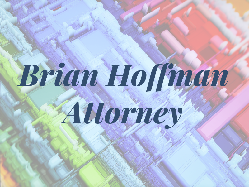 Brian J. Hoffman Attorney at Law