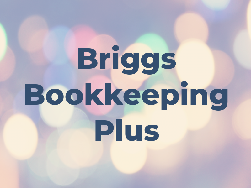 Briggs Bookkeeping Plus