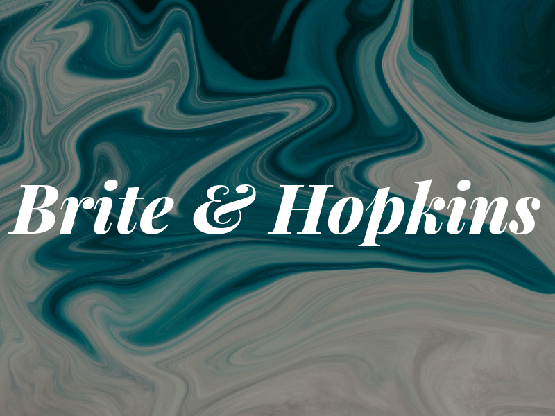 Brite & Hopkins
