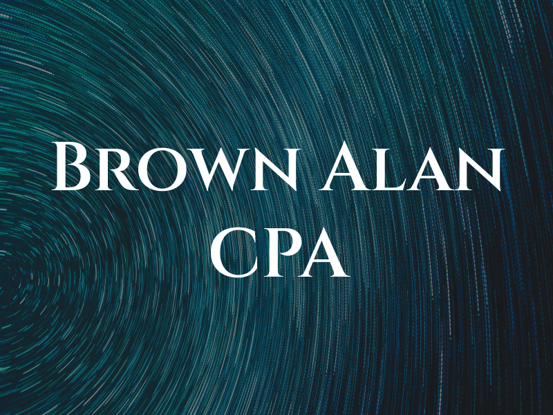 Brown Alan CPA