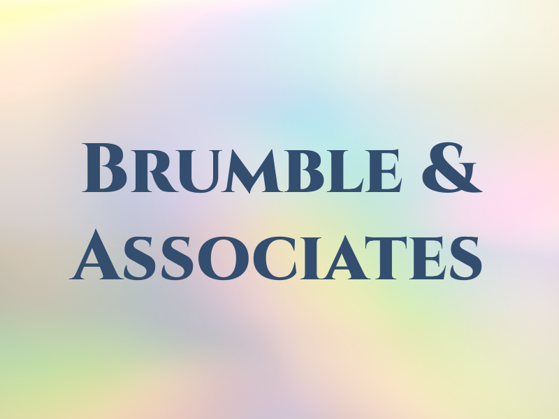Brumble & Associates