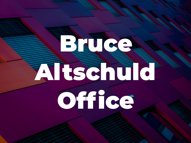 Bruce Altschuld Law Office