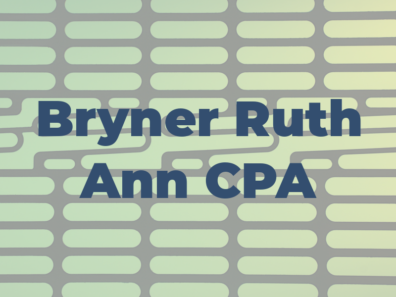 Bryner Ruth Ann CPA