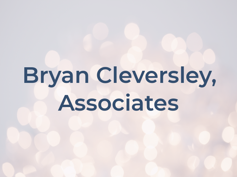 Bryan R. Cleversley, CPA & Associates
