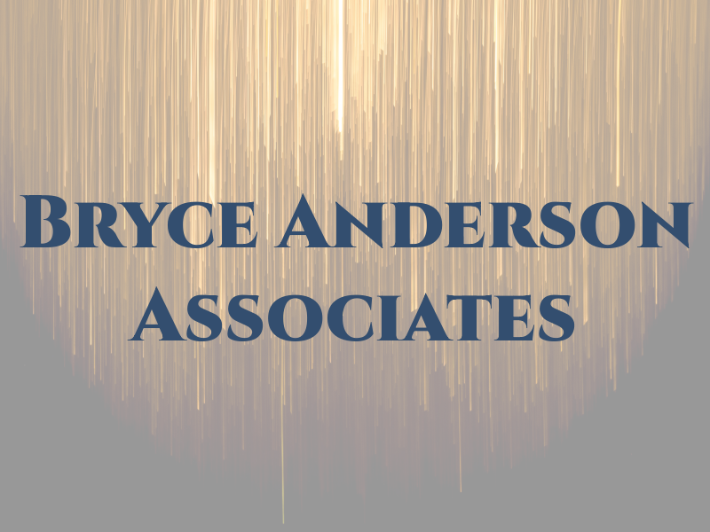 Bryce Anderson and Associates