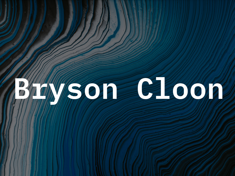 Bryson Cloon