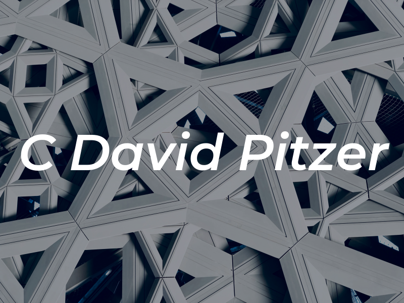 C David Pitzer