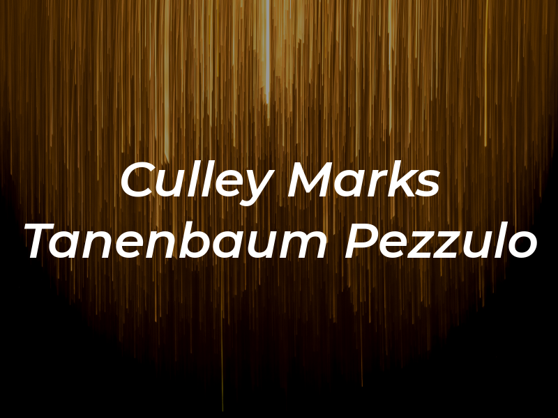 Culley Marks Tanenbaum & Pezzulo