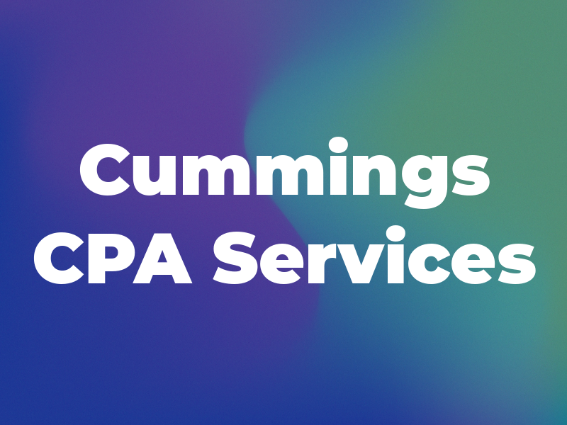 Cummings CPA Services
