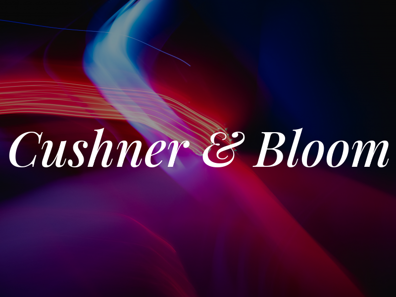 Cushner & Bloom