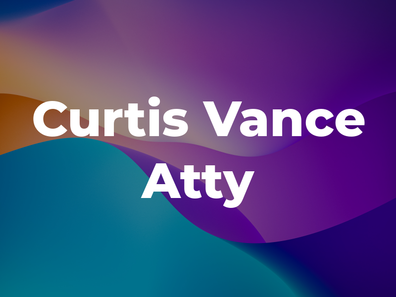 Curtis Vance W Atty