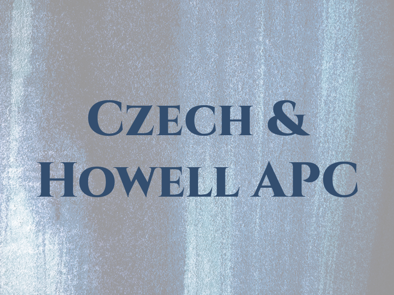 Czech & Howell APC