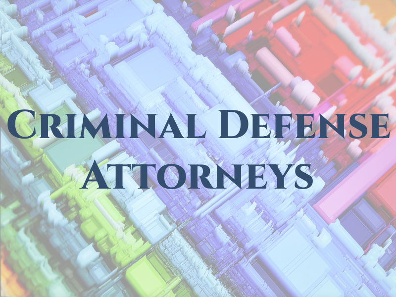 CFL Criminal Defense Attorneys