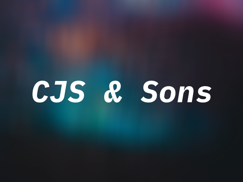 CJS & Sons