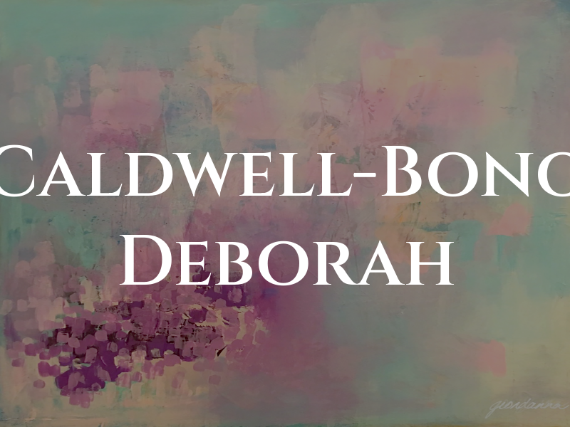 Caldwell-Bono Deborah