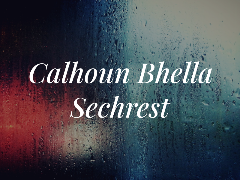 Calhoun Bhella & Sechrest