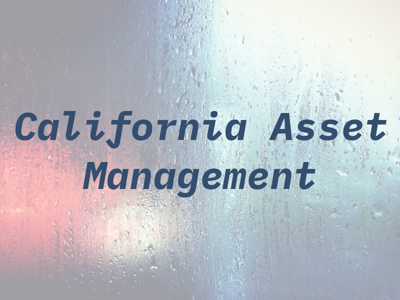 California Asset Management