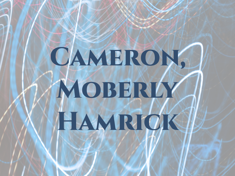 Cameron, Moberly & Hamrick