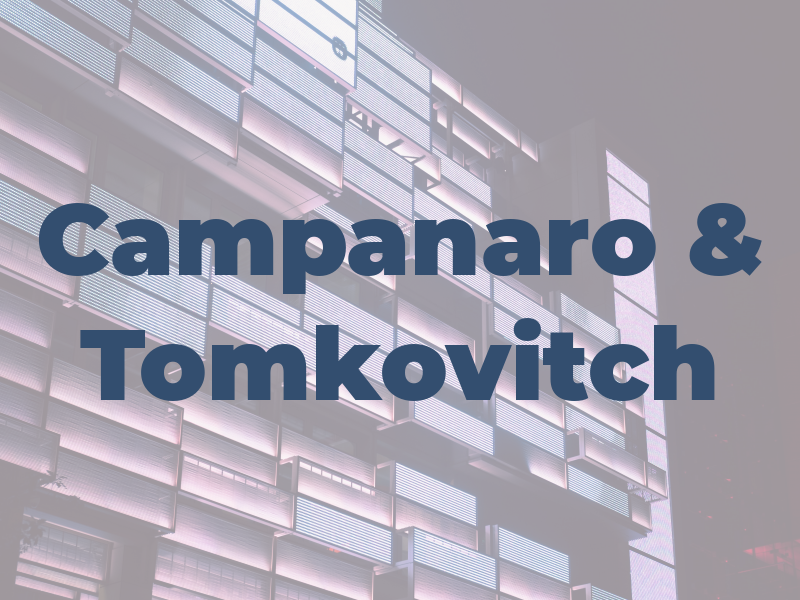 Campanaro & Tomkovitch