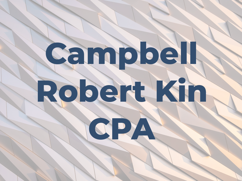 Campbell Robert Kin CPA