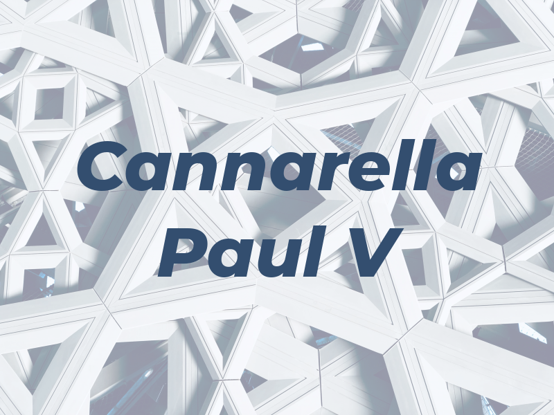 Cannarella Paul V