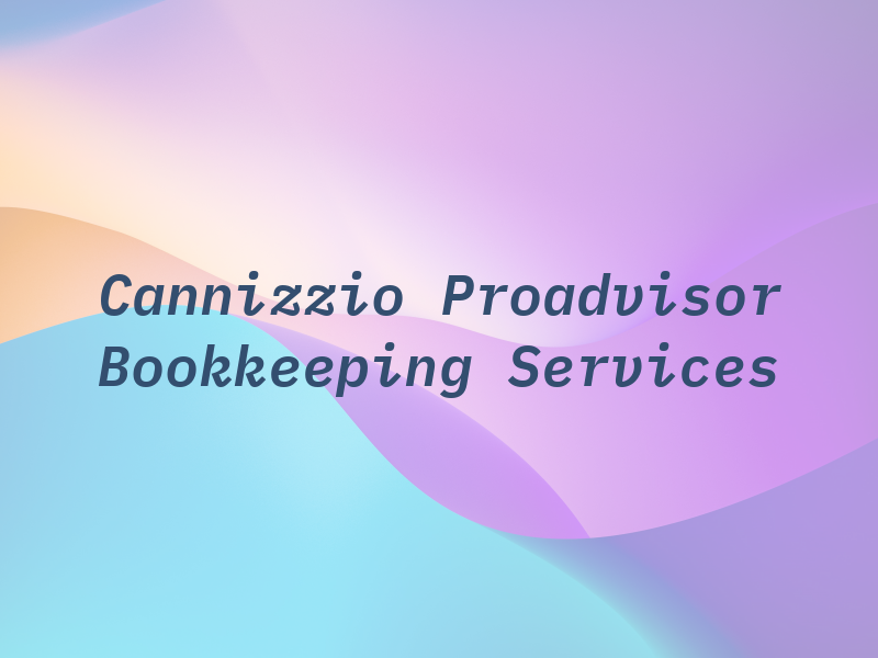 Cannizzio Proadvisor & Bookkeeping Services