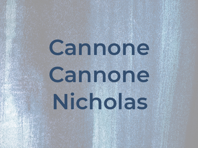 Cannone & Co: Cannone Nicholas A CPA