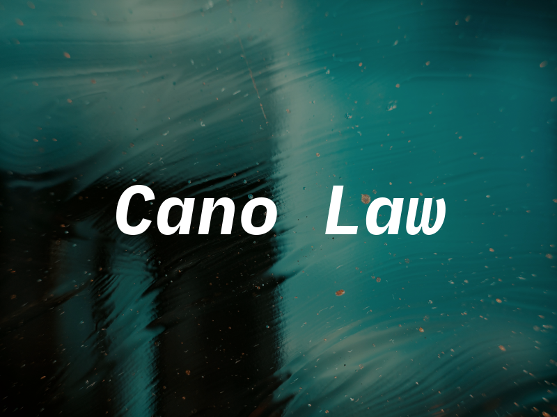 Cano Law