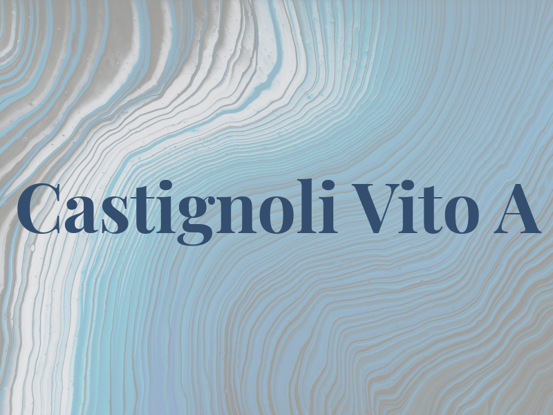 Castignoli Vito A