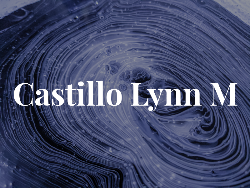 Castillo Lynn M