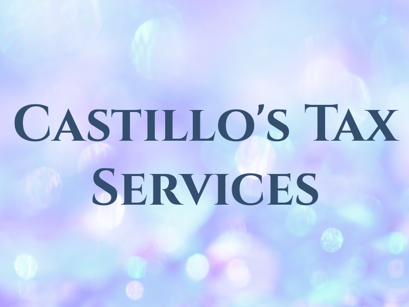 Castillo's Tax Services