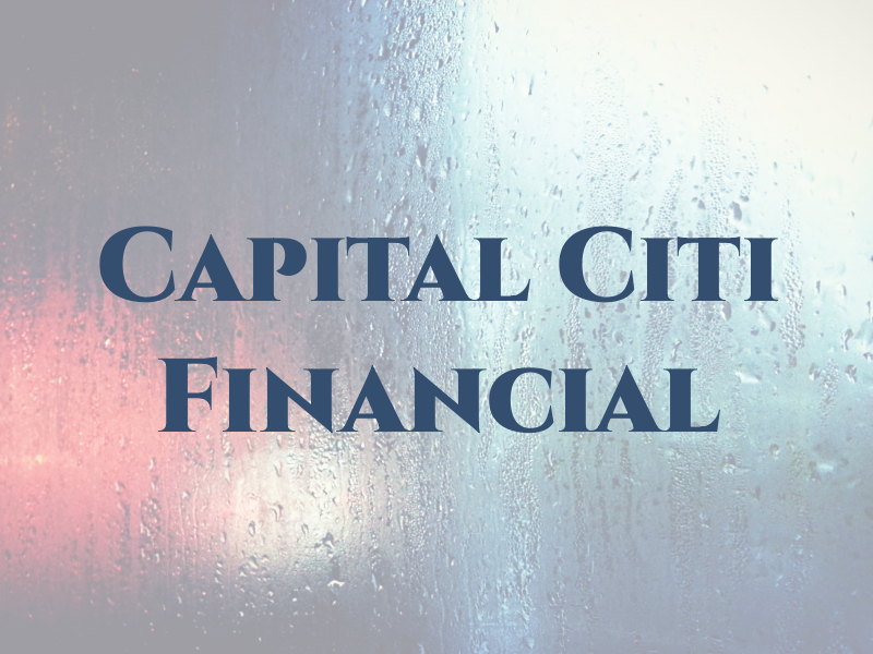 Capital Citi Financial Co