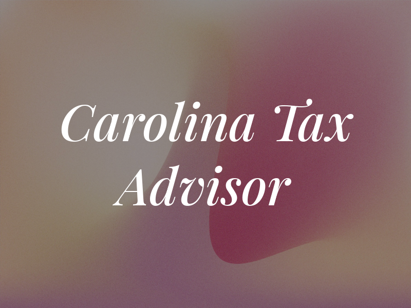 Carolina Tax Advisor