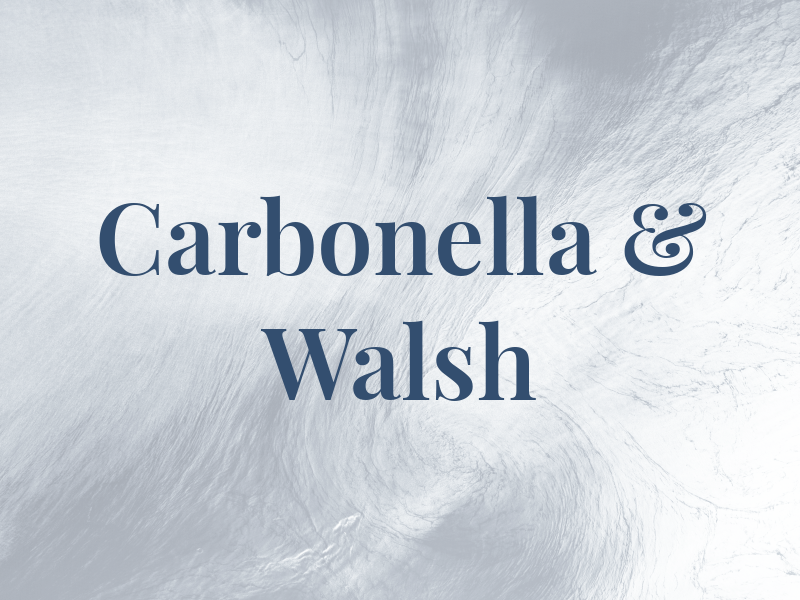 Carbonella & Walsh