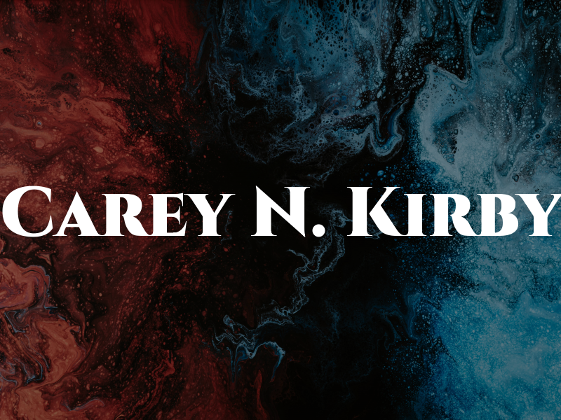 Carey N. Kirby