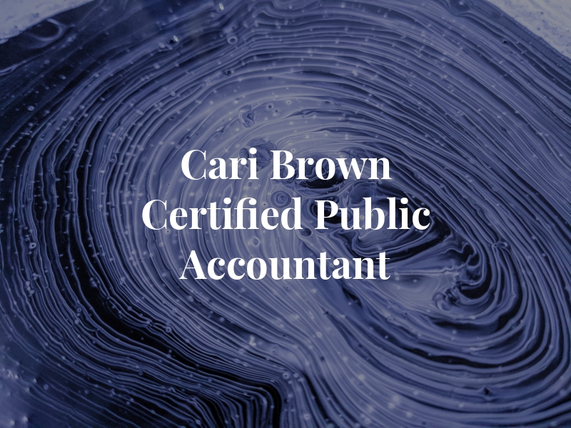 Cari Brown Certified Public Accountant