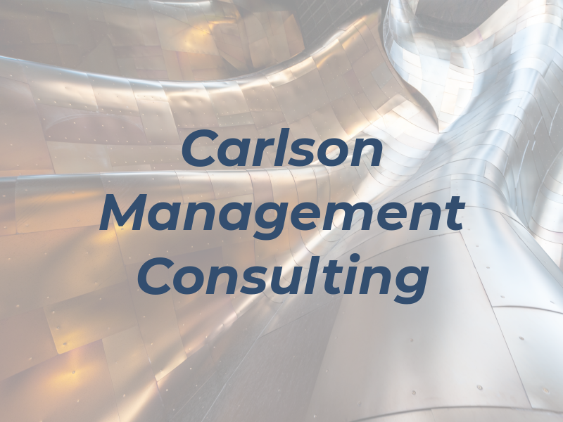 Carlson Management Consulting