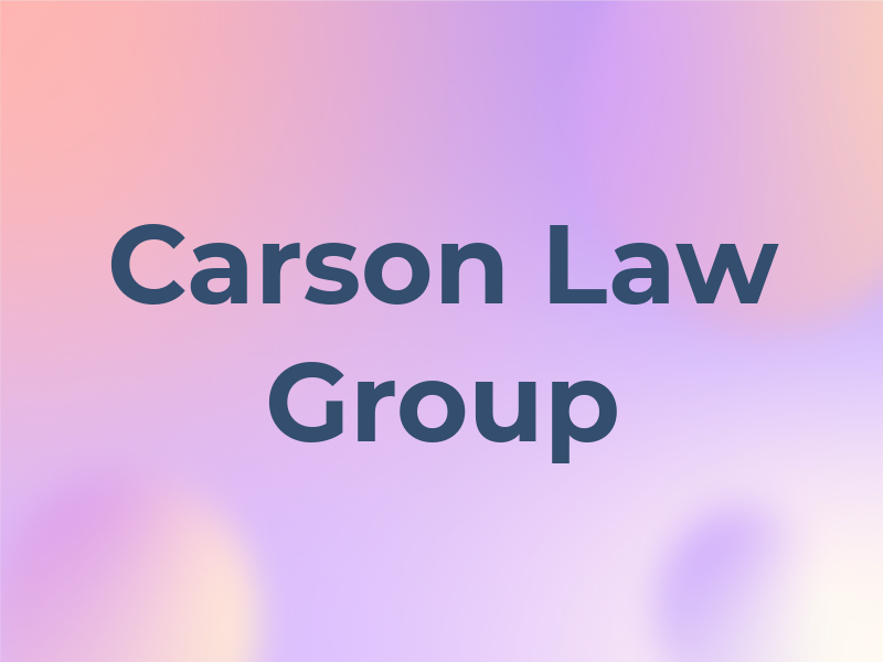 Carson Law Group