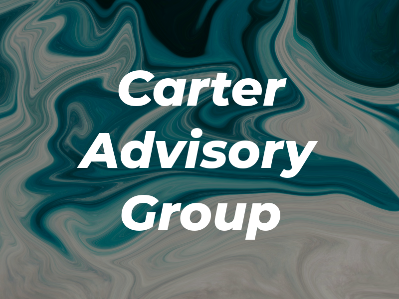 Carter Advisory Group