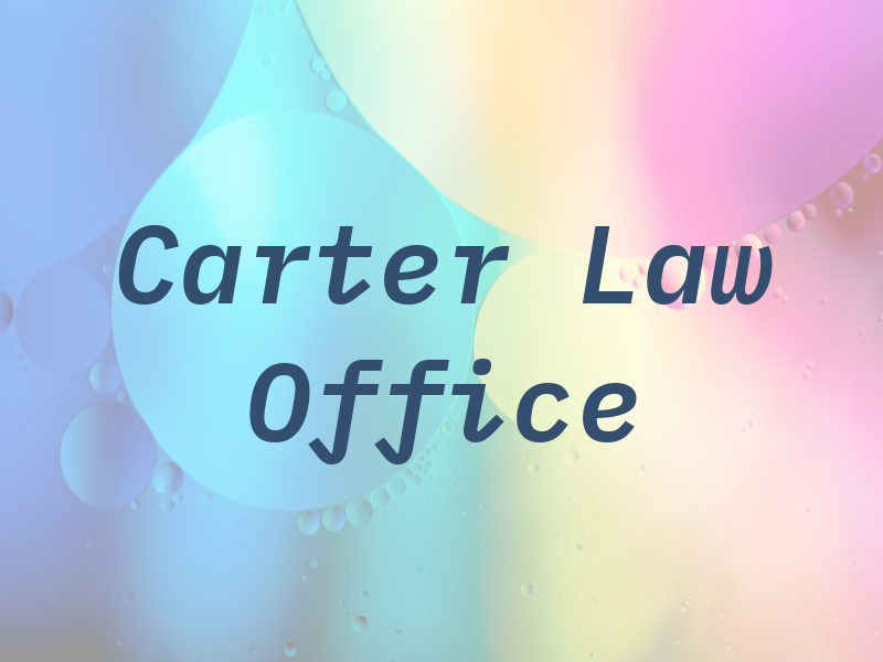 Carter Law Office