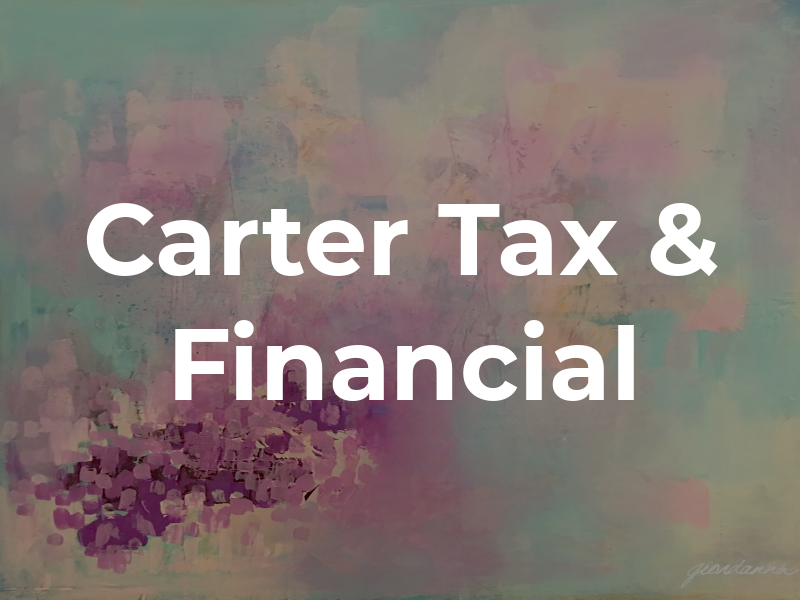 Carter Tax & Financial