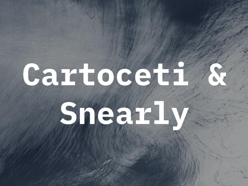 Cartoceti & Snearly