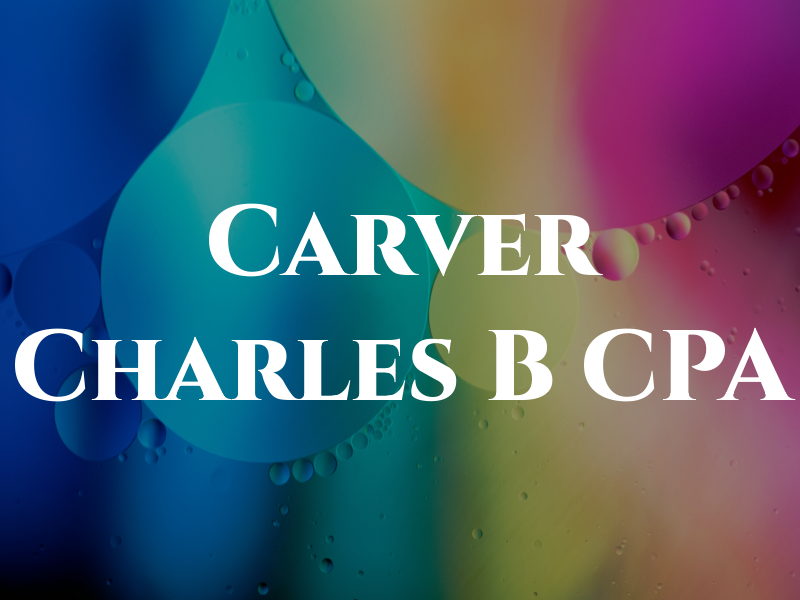 Carver Charles B CPA