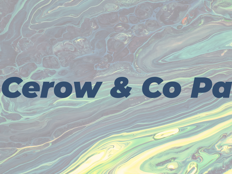 Cerow & Co Pa