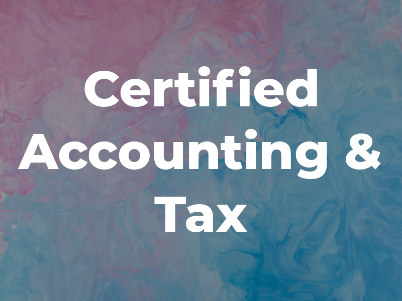 Certified Accounting & Tax