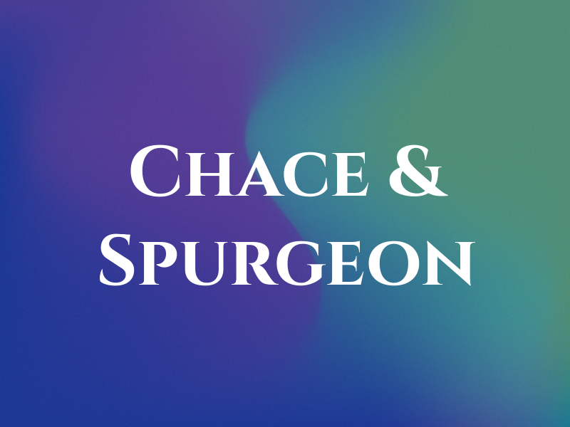 Chace & Spurgeon