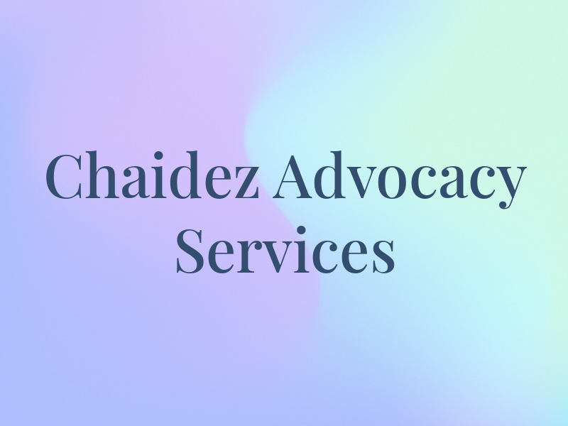 Chaidez Tax & Advocacy Services